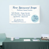 Aangepaste Logo Fair Booth Spandoek (Beurs)