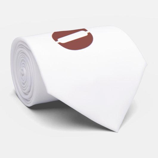 Aangepaste Logo Foto Business - Stropdas voor spec (Opgerold)