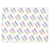 Aangepaste Logo Foto Business Tablecloth-promotie Tafelkleed (Voorkant (Horizontaal))