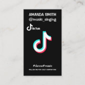 Aangepaste logo foto en QR-code Visitekaartje (Voorkant)