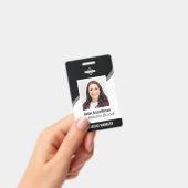 Aangepaste Logo foto-ID foto-ID medewerker Badge (Handheld)