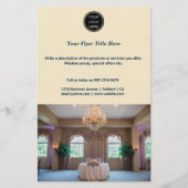 Aangepaste Logo & Foto l Marketing Promotionele Flyer (Voorkant)