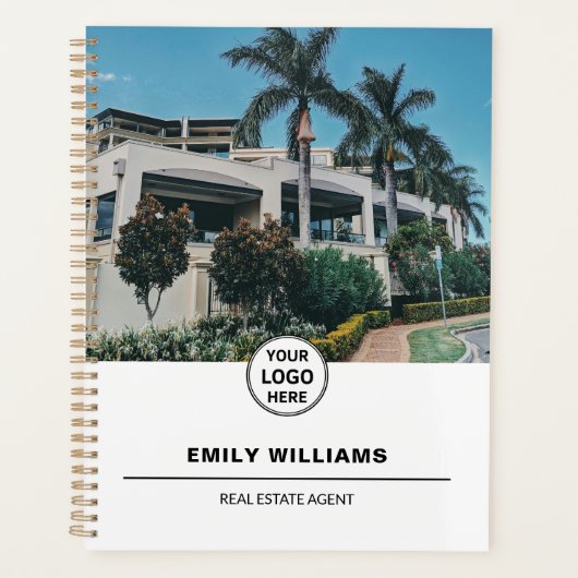 Aangepaste Logo Foto Makelaar Planner (Voorkant)