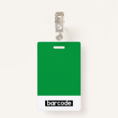 Aangepaste Logo foto naam badge Business-ID (Achterkant met clip)