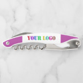 Aangepaste Logo Foto Ober's Kurkentrekker Uw kleur (Achterkant)