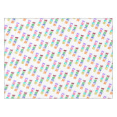 Aangepaste Logo Foto Tablecloth Promotie Business Tafelkleed (Voorkant (Horizontaal))