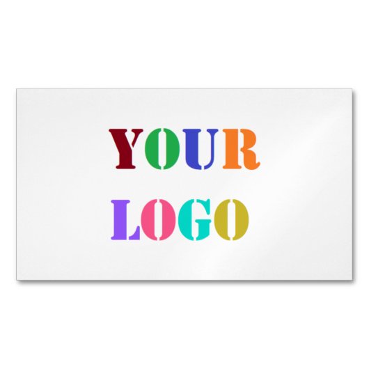 Aangepaste Logo foto-Visitekaartje Magnet-promotie Magnetisch Visitekaartje (Voorkant)