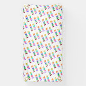 Aangepaste Logo fotobanner - promotie Uw bedrijf Spandoek (Verticaal)