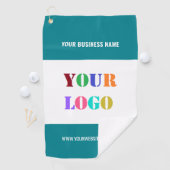 Aangepaste Logo foto's en teksthanddoeken voor uw  Golfhanddoek (Insitu)