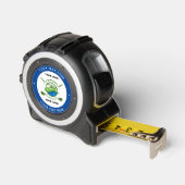 Aangepaste Logo Gepersonaliseerde Bedrijven Rolmaat (Hoek)