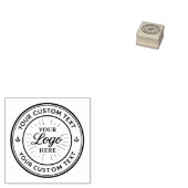 Aangepaste Logo Gepersonaliseerde Business Brandin Rubberstempel (Gestempeld)