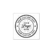 Aangepaste Logo Gepersonaliseerde Business Brandin Rubberstempel (Afrduk)