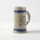 Aangepaste Logo Gepersonaliseerde Duitse stijl Bierpul (Voorkant rechts)