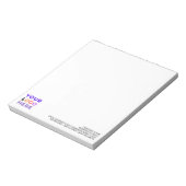 (Aangepaste Logo) Gepersonaliseerde Promotionele B Notitieblok (Linkerzijde)