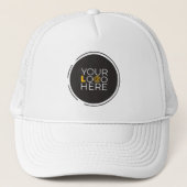 Aangepaste Logo - Gepersonaliseerde zaken en medew Trucker Pet (Voorkant)