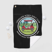 Aangepaste Logo Golf Club League Toernooi Golfhanddoek (Insitu)