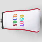 Aangepaste Logo Golf Head Hoesje Business Promotie Golfheadcover (Voorkant)