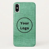 Aangepaste logo groene boei Case-Mate iPhone case (Achterkant)