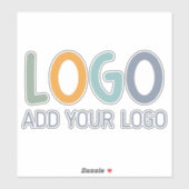 Aangepaste Logo grote laptop Sticker (Vel)