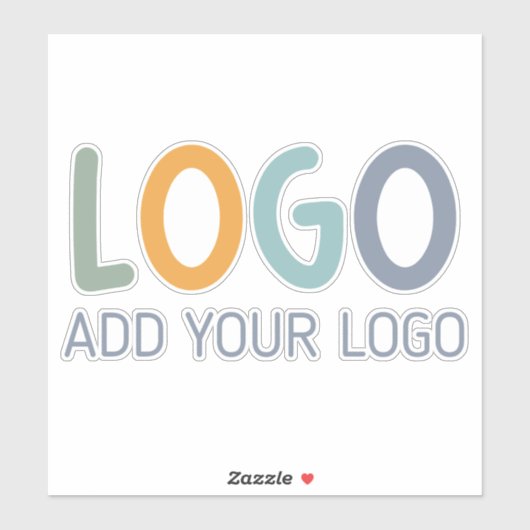 Aangepaste Logo grote laptop Sticker (Vel)