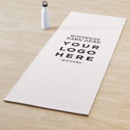 Aangepaste Logo Handgemaakte website Alle kleuren Yogamat