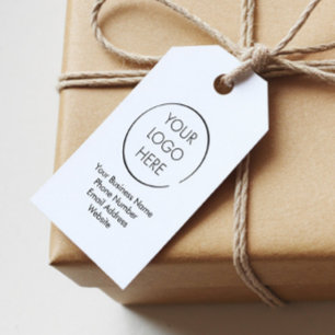 Aangepaste logo hangtag, marketing voor kleine bed cadeaulabel