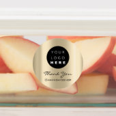 Aangepaste Logo Hartelijk dank voor de naam van in Labels (Aangebracht)