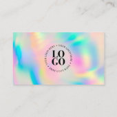 Aangepaste Logo-herkansingskaart - Regenboog Visitekaartje (Achterkant)