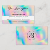 Aangepaste Logo-herkansingskaart - Regenboog Visitekaartje (Voorkant / Achterkant)