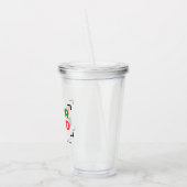 Aangepaste Logo Hier Drinkware Acryl Drinkbeker (Links)