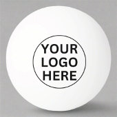 Aangepaste Logo Hier l Promotionele Branded Pingpongbal