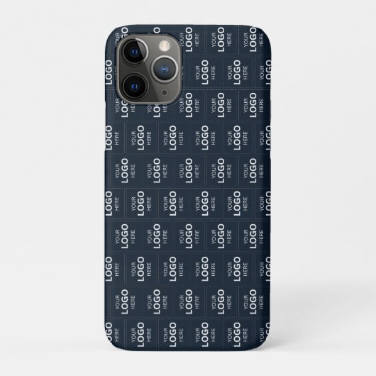 Aangepaste Logo Hier Naam Sjabloon Case-Mate iPhone Case (Achterkant)