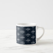 Aangepaste Logo Hier Naam Sjabloon Espresso Kop (Rechts)