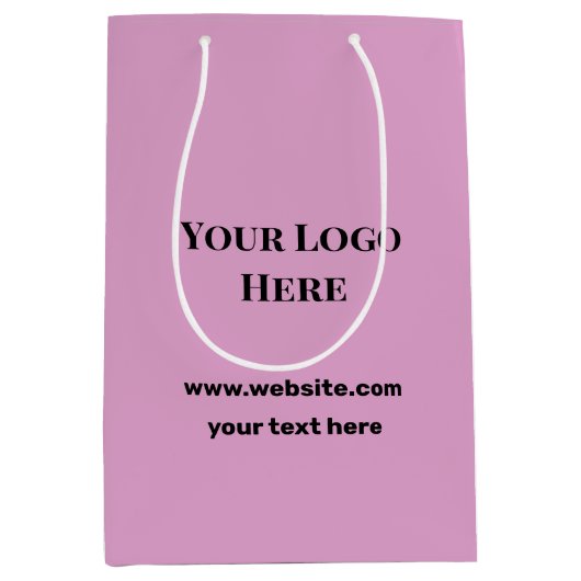 aangepaste logo hier voeg je website toe dank je g medium cadeauzakje (Voorkant)