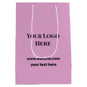 aangepaste logo hier voeg je website toe dank je g medium cadeauzakje (Achterkant)