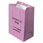 aangepaste logo hier voeg je website toe dank je g medium cadeauzakje (Achterkant Gekanteld)