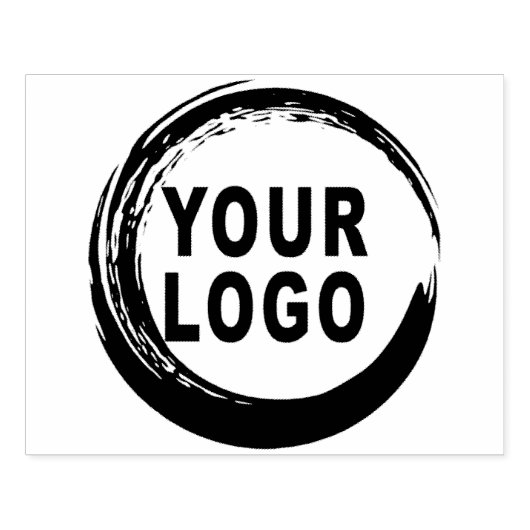 Aangepaste Logo houten rubberen stempel (Afrduk)