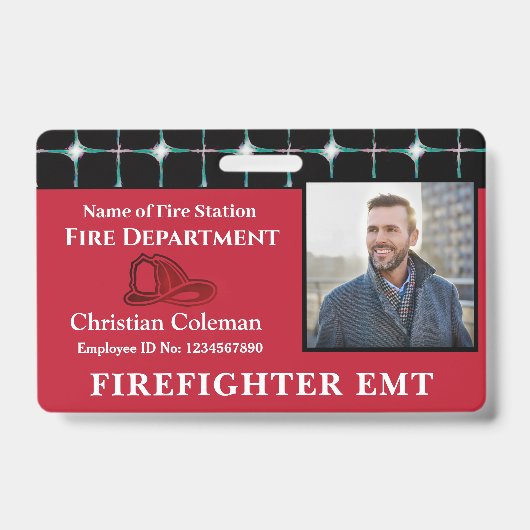 Aangepaste Logo ID-kaart voor werknemer Badge (Voorkant)