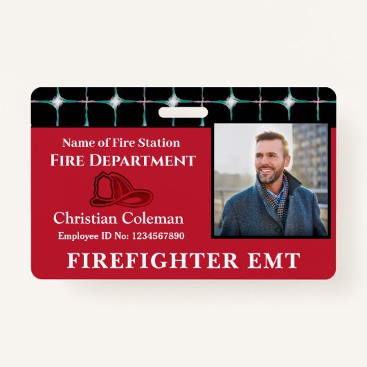 Aangepaste Logo ID-kaart voor werknemer Badge (Voorkant)