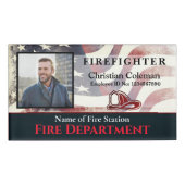 Aangepaste Logo ID-kaart voor werknemer Naambadge (Voorkant)