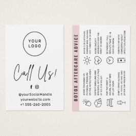 Aangepaste Logo-injectie Nazorg-Kaart Visitekaartje