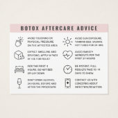 Aangepaste Logo-injectie Nazorg-Kaart Visitekaartje (Achterkant)