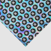 Aangepaste Logo iriserende holoprint tissuepapier (Detail)