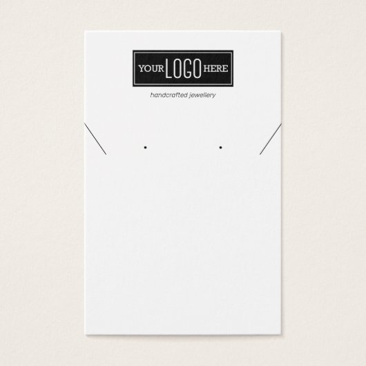 Aangepaste Logo juwelen | Ketting Visitekaartje (Voorkant)
