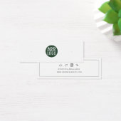 Aangepaste Logo-kaart voor behalen van beeldscherm Mini Visitekaartjes (Bureau)