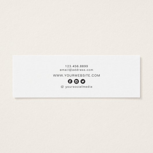 Aangepaste Logo: Kaart voor Hoops Studs verdienen (Achterkant)