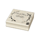 Aangepaste Logo kerstkrans Rubberstempel (Stempel)