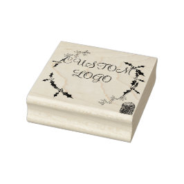 Aangepaste Logo kerstkrans Rubberstempel