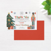 Aangepaste logo kerstpakket Bedankt inzetstukken Visitekaartje (Bureau)
