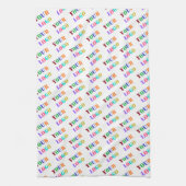 Aangepaste Logo keukenhanddoek voor foto's - Uw kl (Verticaal)